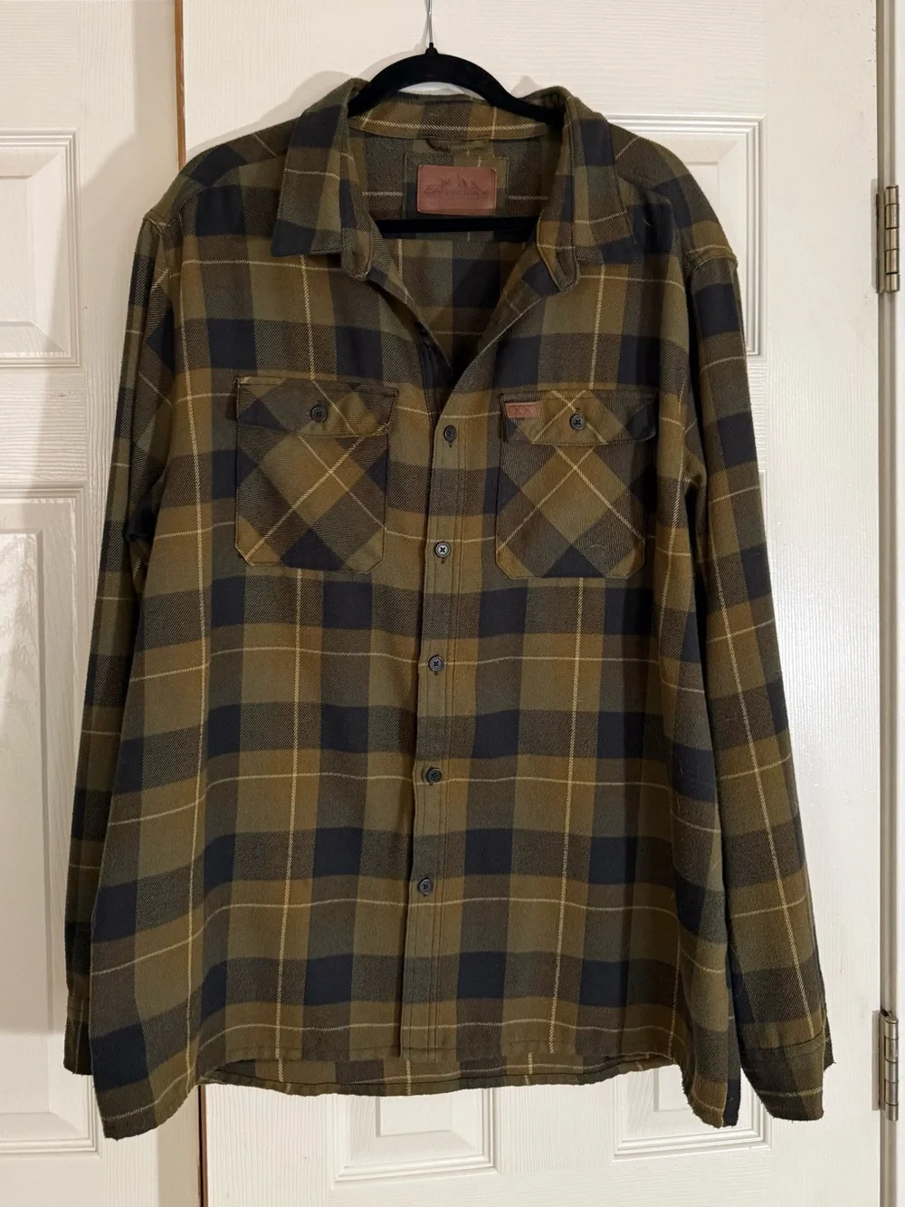 Eberlestock Men’s XXL Olive Plaid Hunting Outdoor Shirt